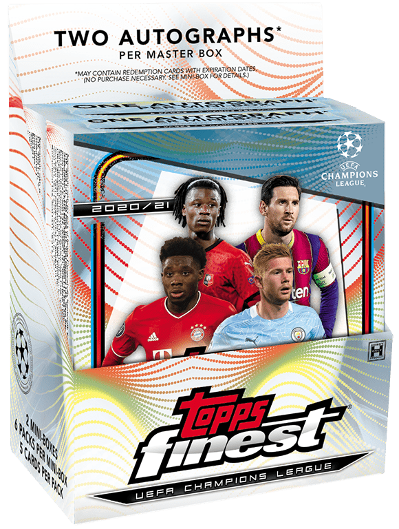 2020-21 TOPPS Finest UEFA Champions League Soccer Cards | collectosk