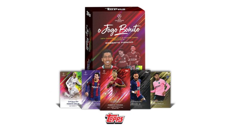 TOPPS O Jogo Bonito UEFA Champions League Soccer Cards - Header