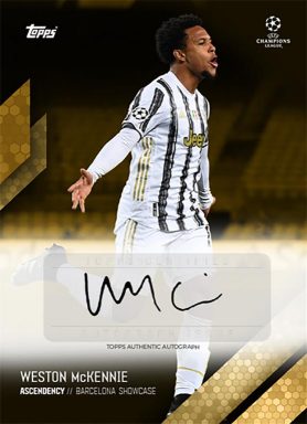 TOPPS What it takes - Weston McKennie Curated Set - Autograph Card