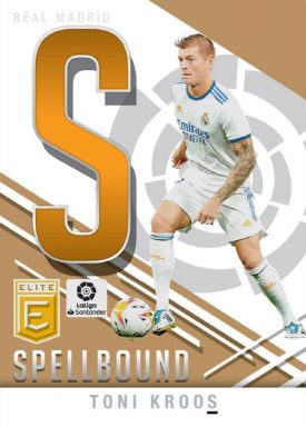 2021-22 PANINI Donruss Elite LaLiga Soccer Cards - Spellbound Insert Kroos