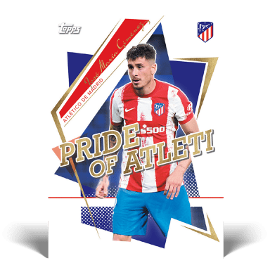 2021-22 TOPPS Atlético de Madrid OfficIal Team Set Soccer Cards 