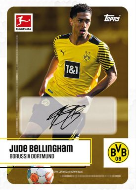 2021-22 TOPPS Bundesliga Stars of the Season Soccer Cards - Autograph Card