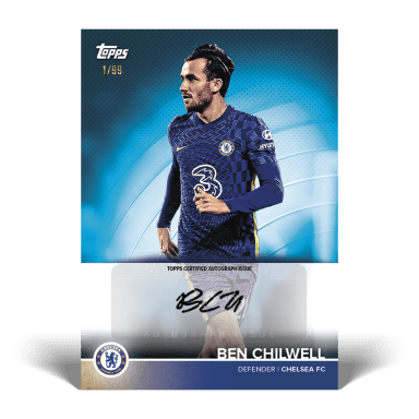 2021-22 TOPPS Chelsea FC Official Team Set Soccer Cards - Chilwell