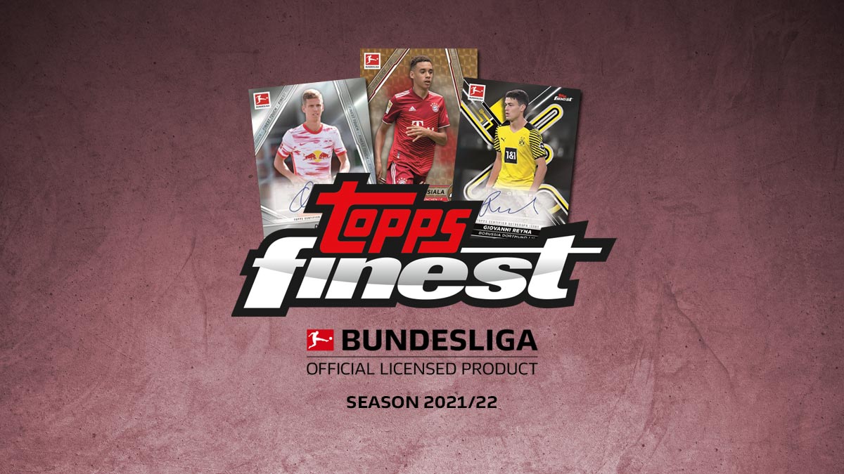 2022 - Topps - Finest Bundesliga - Chandler, Friedrich, Rieman