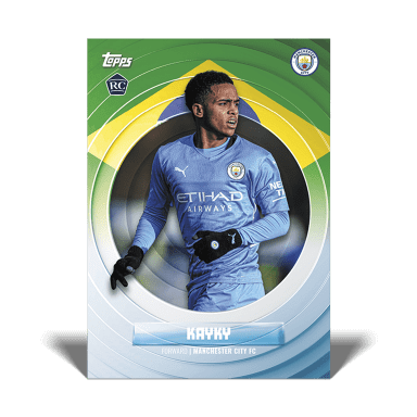 2021-22 TOPPS Manchester City Official Team Set Soccer Cards - Kayky