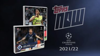 2021-22 TOPPS NOW UEFA Champions League Soccer Cards - Header