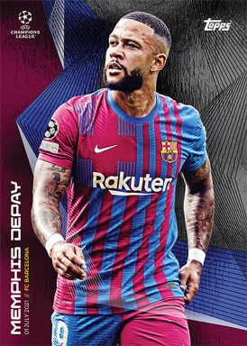 2021-22 TOPPS On Demand UEFA Champions League Summer Signings Set -Base Card