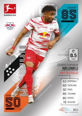 Topps Bundesliga Match Attax 2021/22 Trading Card Game - Chrome Preview