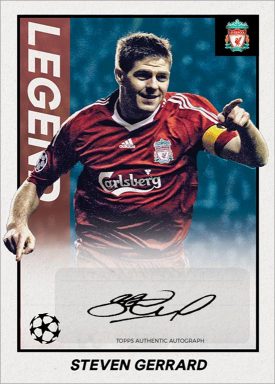 TOPPS Merlin 97 Heritage UEFA Champions League 2021/22 Soccer Cards - Legend Autograph