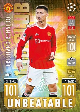 TOPPS UEFA Champions League Match Attax 2021/22 Trading Card Game - 100 Club