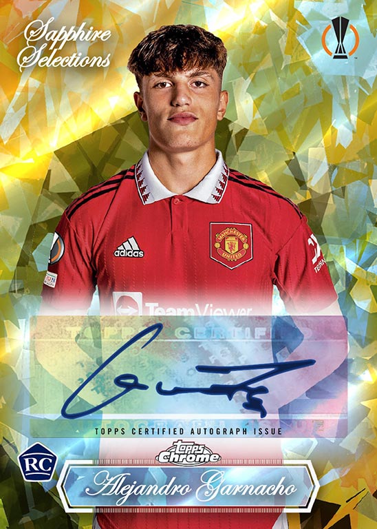 202223 TOPPS Chrome Sapphire Edition UEFA Club Competitions Soccer