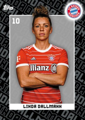 2022-23 TOPPS FC Bayern München Women Official Team Set Soccer Cards - Base Card Dallmann
