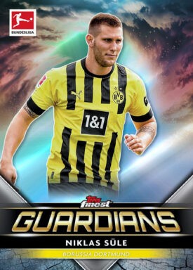 2022-23 TOPPS Finest Bundesliga Soccer Cards - Finest Guardians Niklas Süle