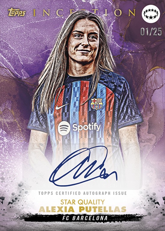 2022-23 TOPPS Inception UEFA Club Competitions Soccer Cards