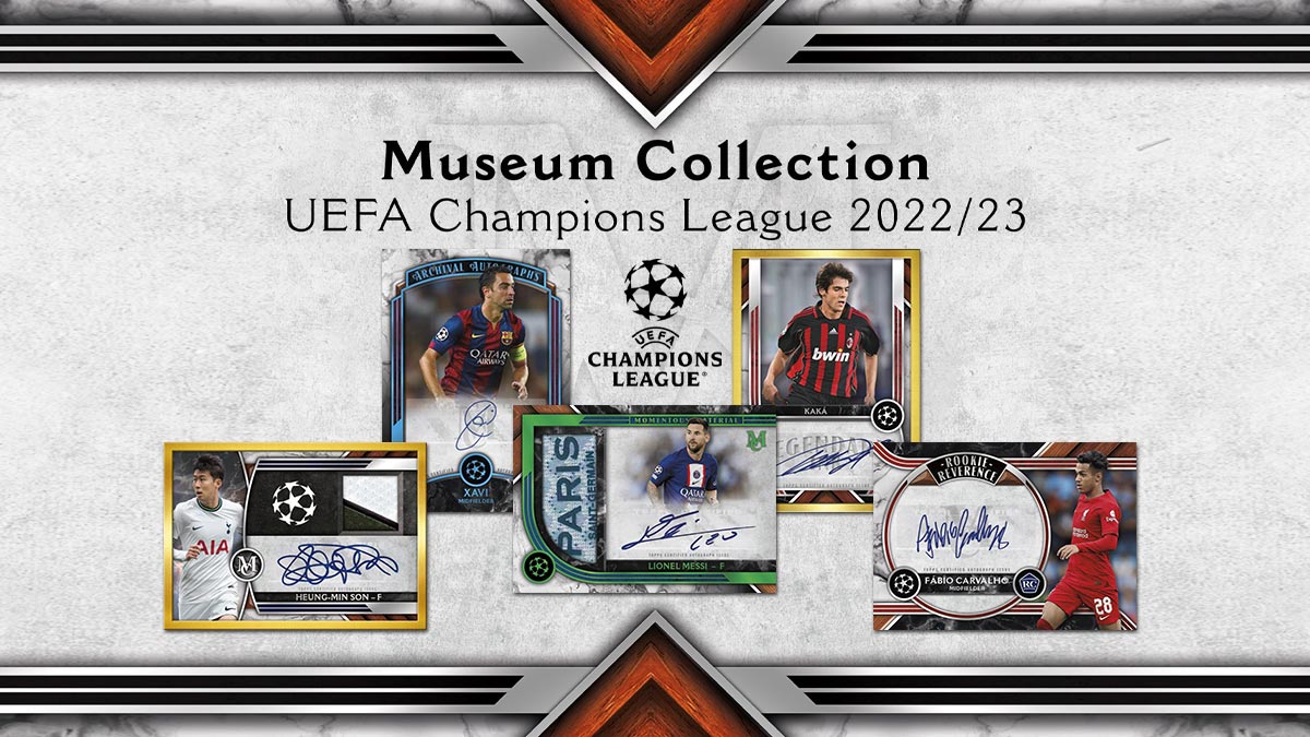 2022-23 TOPPS Museum Collection UEFA Champions League Soccer Cards 