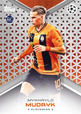 2022-23 TOPPS Platinum UEFA Club Competitions Jack Grealish Curated Set Soccer Cards - Base Card Mudryk