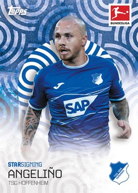 2022-23 TOPPS Summer Signings Bundesliga Soccer Cards - Base Card Angelino