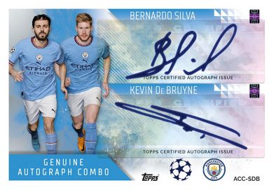 TOPPS UEFA Club Competitions Match Attax 2022/23 - Genuine Autograph Combo