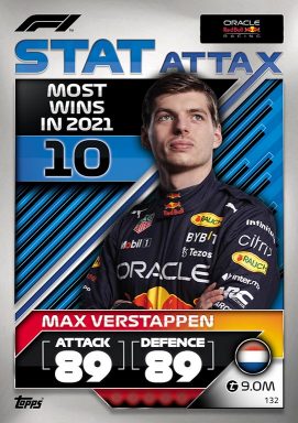 TOPPS F1 Turbo Attax 2022 Trading Card Game - Stat Attax Card