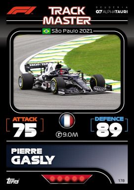 TOPPS F1 Turbo Attax 2022 Trading Card Game - Track Master Card