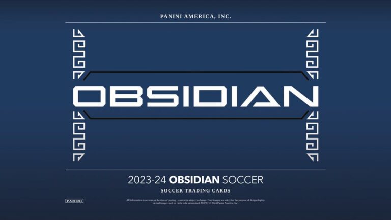 2023-24 PANINI Obsidian Soccer Cards - Header