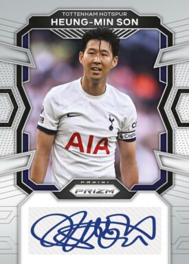 2023-24 PANINI Prizm Premier League Soccer Cards - Signatures Autograph Heung-Min Son