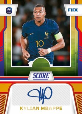 2023-24 PANINI Score FIFA Soccer Cards - Score Signatures Autograph Kylian Mbappé