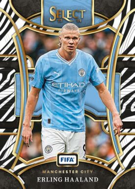 2023-24 PANINI Select FIFA Soccer Cards - Base Mezzanine Erling Haaland