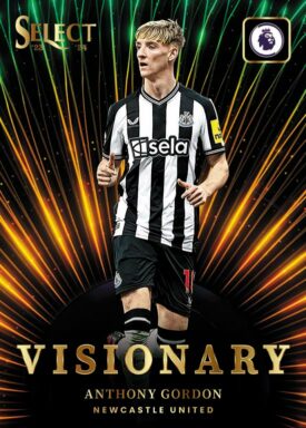 2023-24 PANINI Premier League Soccer Cards - Visionary Insert Anthony Gordon