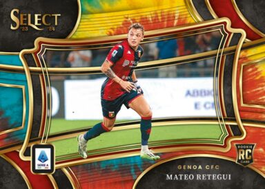 2023-24 PANINI Select Serie A Soccer Cards - Base Card Field Level Mateo Retegui