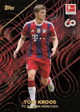 2023-24 TOPPS 60 Years Celebration Bundesliga Soccer Cards - Bundesliga Exports Insert Toni Kroos