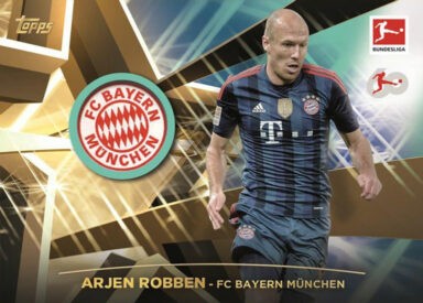 2023-24 TOPPS 60 Years Celebration Bundesliga Soccer Cards - Relic Card Arjen Robben