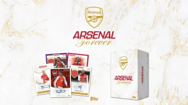 2023-24 TOPPS Arsenal FC Forever Soccer Cards - Header