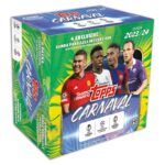 2023-24 TOPPS Carnaval UEFA Club Competitions Soccer Cards - Box