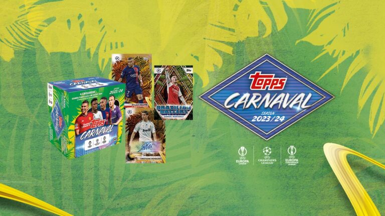 2023-24 TOPPS Carnaval UEFA Club Competitions Soccer Cards - Header