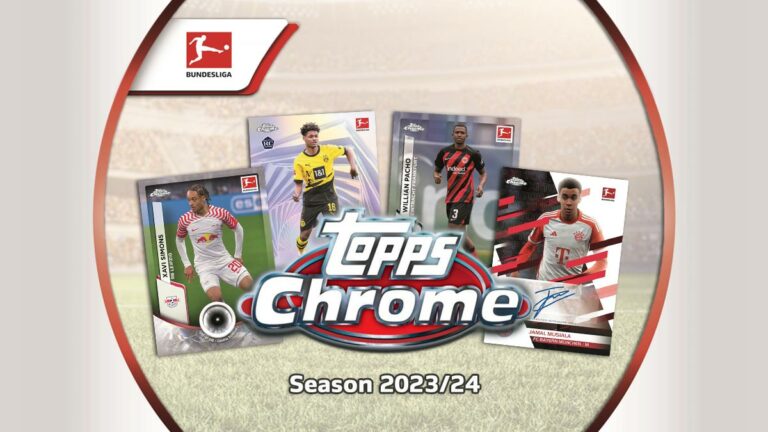 2023-24 TOPPS Chrome Bundesliga Soccer Cards - Header