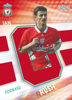 2023-24 TOPPS Chrome Liverpool FC Soccer Cards - Captivate Insert Ian Rush