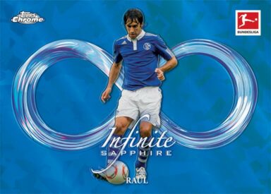 2023-24 TOPPS Chrome Sapphire Edition Bundesliga Soccer Cards - Infinite Insert Raul