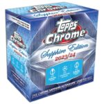 2023-24 TOPPS Chrome Sapphire Edition UEFA Club Competitions Soccer Cards - Hobby Box