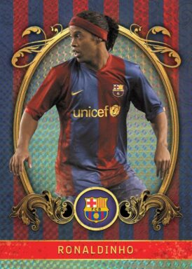 2023-24 TOPPS FC Barcelona Official Team Set Soccer Cards - Vintage Barca Insert Ronaldinho