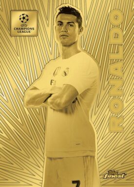 2023-24 TOPPS Finest UEFA Club Competitions Soccer Cards - Finest Idols Cristiano Ronaldo