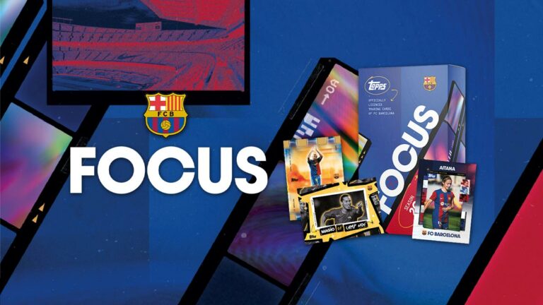 2023-24 TOPPS Focus FC Barcelona Soccer Cards - Header