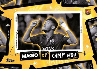 2023-24 TOPPS Focus FC Barcelona Soccer Cards - Magic of Camp Nou Insert Neymar Jr