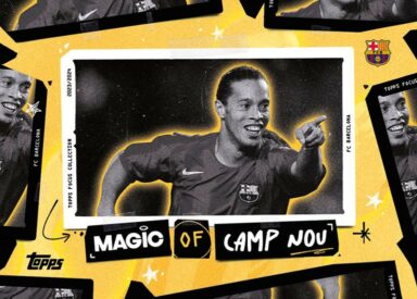 2023-24 TOPPS Focus FC Barcelona Soccer Cards - Magic of Camp Nou Insert Ronaldinho