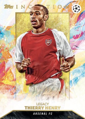 2023-24 TOPPS Inception UEFA Club Competitions Soccer Cards - Legacy Thierry Henry