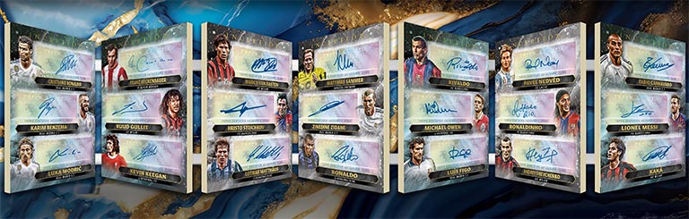 2023-24 TOPPS Inception UEFA Club Competitions Soccer Cards - Les Gagnants Autograph Book Card