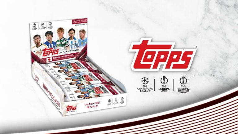 2023-24 TOPPS Japan Edition UEFA Club Competitions Soccer Cards - Header