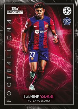 2023-24 TOPPS Knockout UEFA Champions League Soccer - Football DNA Lamine Yamal