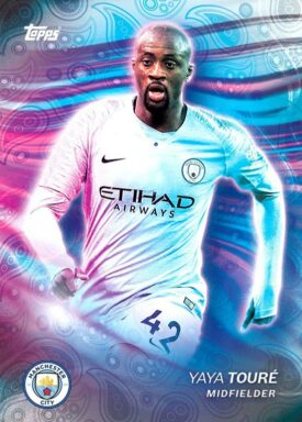 2023-24 TOPPS Manchester City FC Official Team Set Soccer Cards - Game On Insert Yaya Touré