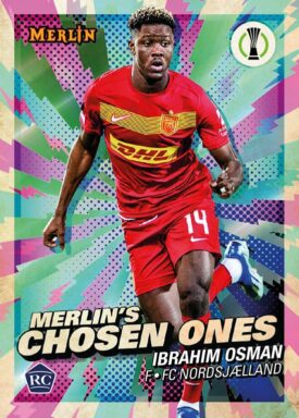 2023-24 TOPPS Merlin Chrome UEFA Club Competitions Soccer Cards - Merlin's Chosen Ones Insert Ibrahim Osman